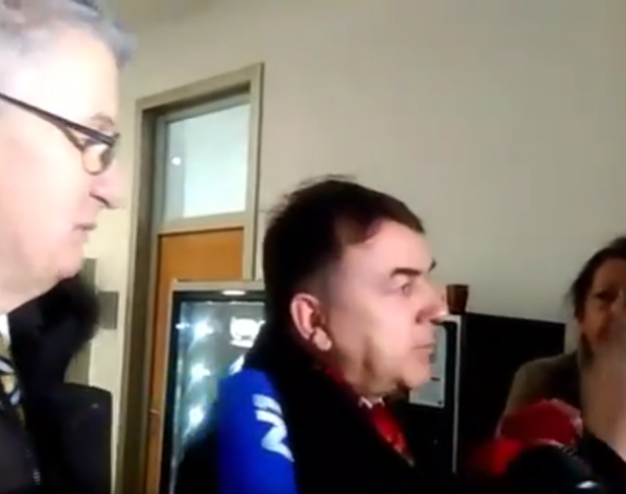 Goran Salihović  napustio saslušanje