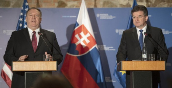 Pompeo i Lajčak razgovarali o BiH