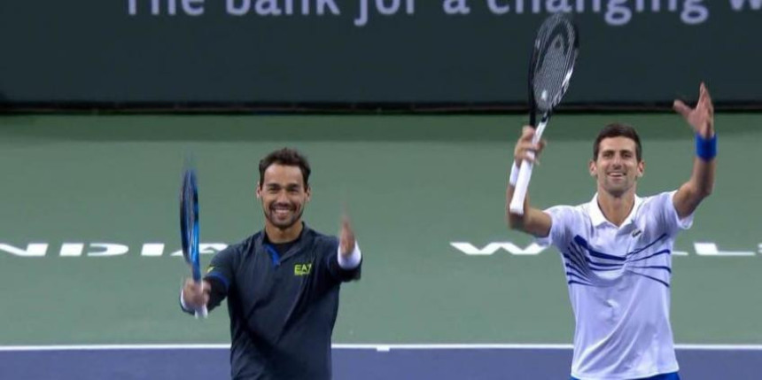 Video: Novak frustracije preneo na dubl!