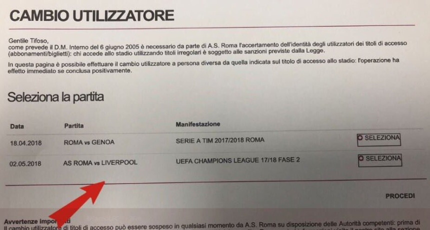Roma je ZNALA da će igrati protiv Liverpula?!