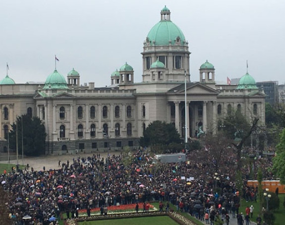 Mirni protesti građana Srbije
