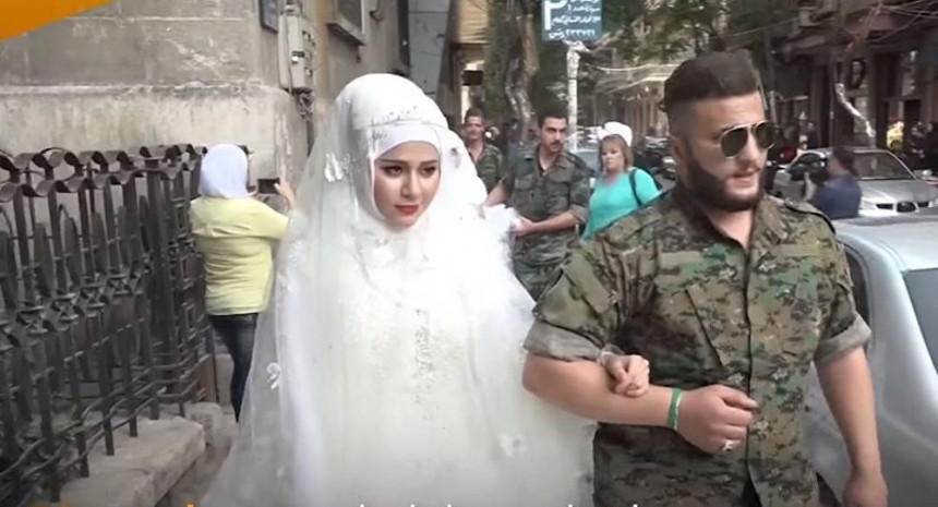 Alep: Sa fronta na vjenčanje