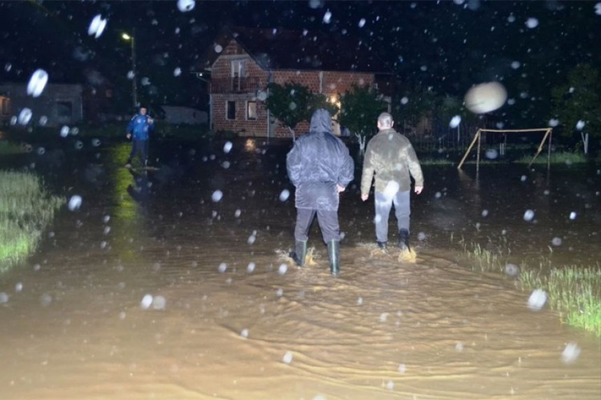 Poplavljeni dijelovi Prijedora
