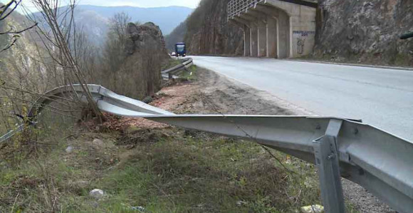 Zaštitna ograda na mjestu pogibije