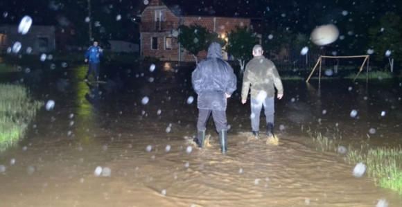 Poplavljeni dijelovi Prijedora