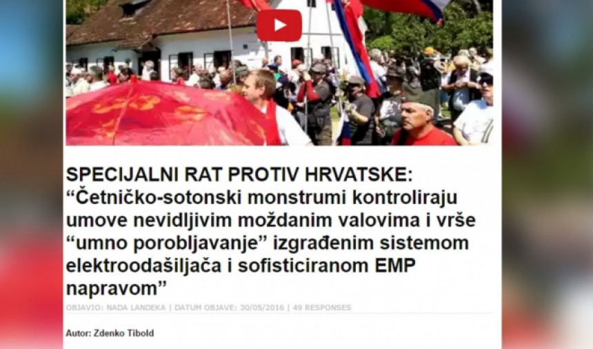 Све већа нетрпељивост између Срба и Хрвата