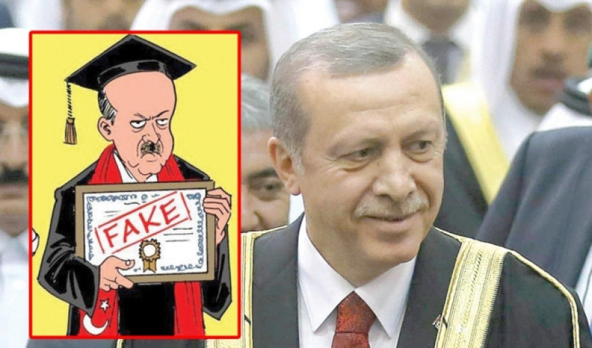 Erdogan lažirao fakultetsku diplomu