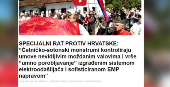 Sve veća netrpeljivost između Srba i Hrvata