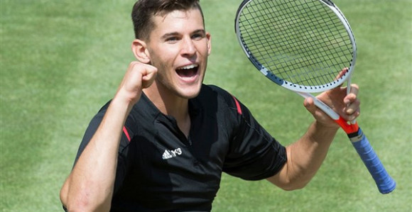 Štutgart - Poslije samo 12 mečeva, Dominiku Timu prvi trofej na travi!