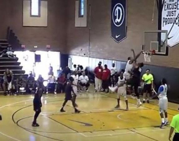 Video: Ti ćeš da blokiraš mog saigrača?! E, sad ćeš da vidiš...!