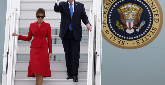 Tramp doputovao u Francusku