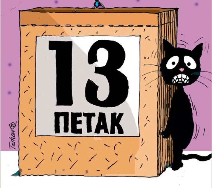 Danas petak 13: baksuzan dan?