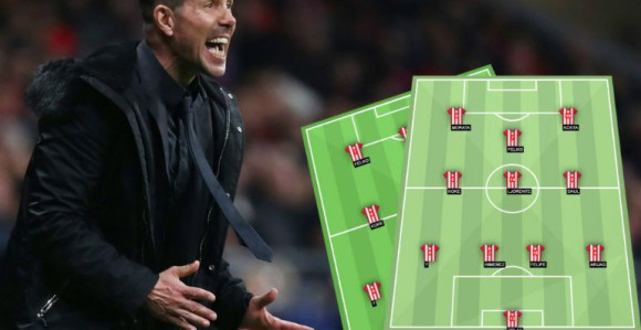 Simeone između 4-4-2 i 4-3-3...