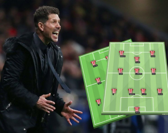 Simeone između 4-4-2 i 4-3-3...