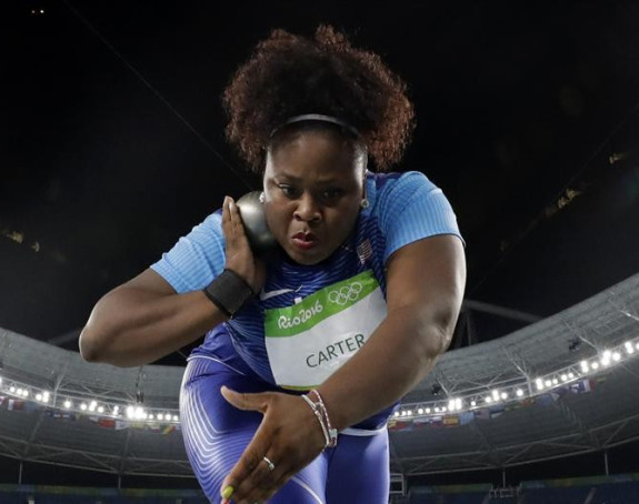 OI: Mišel Karter do zlata u bacanju kugle!