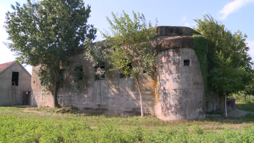 Ustaški bunker usred dvorišta