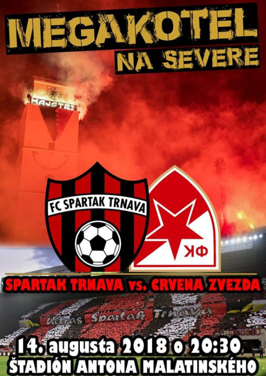 Trnava na nogama - stižu ozloglašene "Delije"!