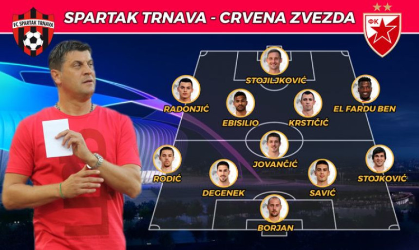 LŠ - Zvezda: Tim za Trnavu...