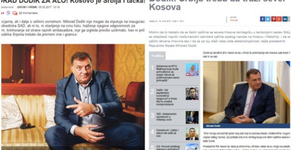 Dodik priča danas jedno a sutra drugo!