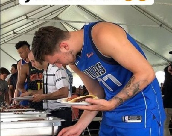 Dončić: Ono kad tražiš ćevape, a zaboraviš da si u SAD!