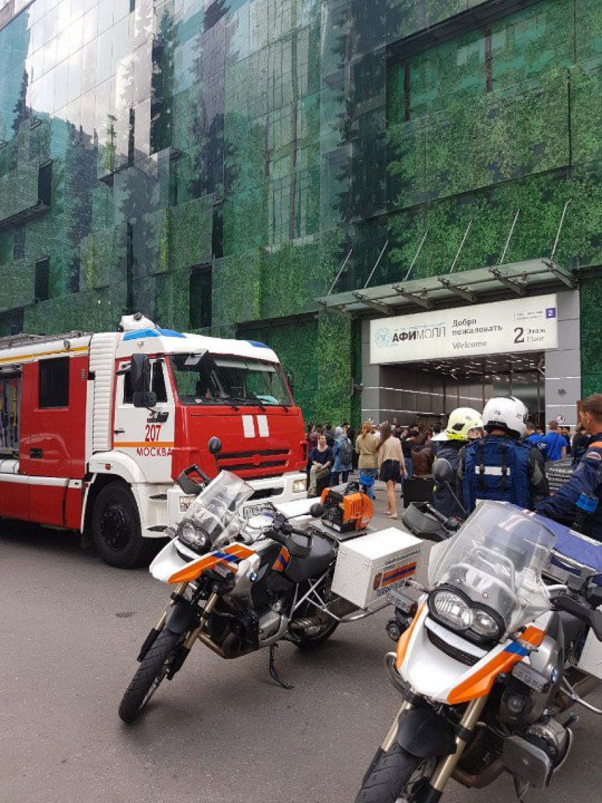Evakuacija 20.000 ljudi  u Moskvi