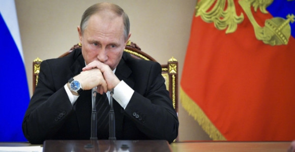 Poražen Putin usred Moskve