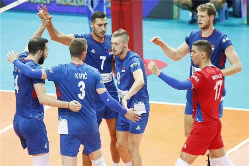 SP - Kako je Grbić i htio: 3:0 i prva pobjeda Srbije!