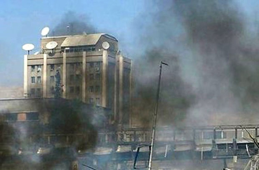 Бомбардована руска амбасада у Дамаску