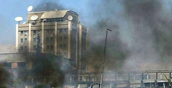 Bombardovana ruska ambasada u Damasku