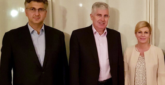 Zagreb: Čović sa vrhom Hrvatske 