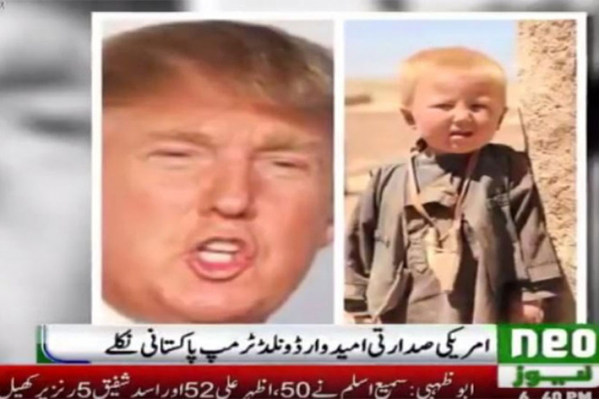 Pakistanska televizija: Tramp je Pakistanac