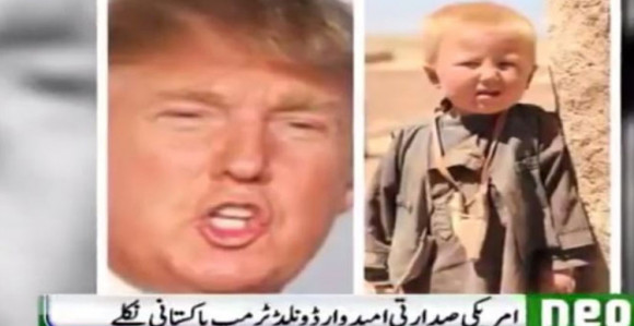 Pakistanska televizija: Tramp je Pakistanac