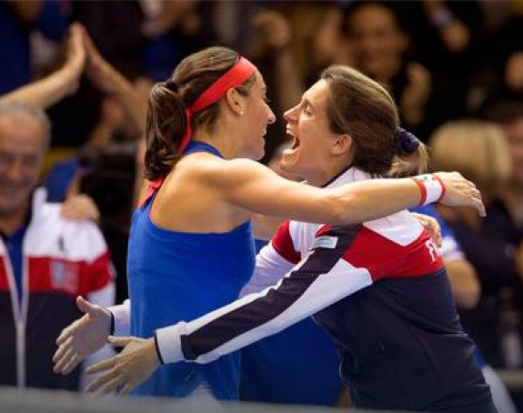 Fed kup - finale: Francuska vodi protiv Češke sa 2:1!