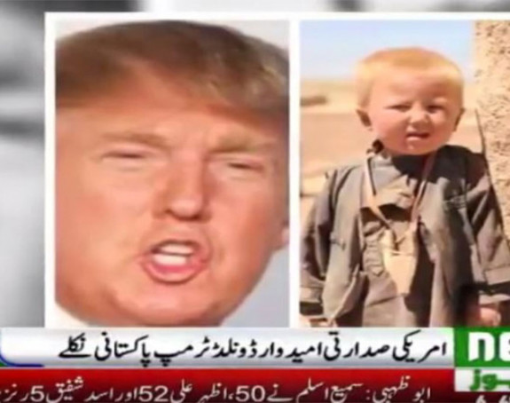 Pakistanska televizija: Tramp je Pakistanac
