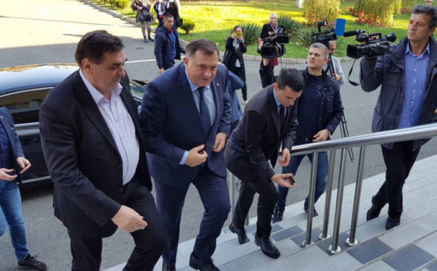 Petrović i NDP na sastanku u Palati