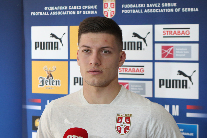 Luka Jović: Nije bitno ko je najbolji strijelac!