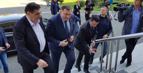 Petrović i NDP na sastanku u Palati