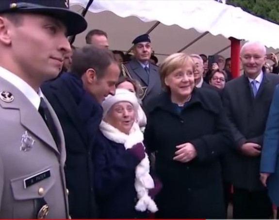"Јесте ли ви госпођа Макрон?"