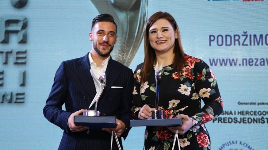 Džumhur i Cerićeva najbolji sportisti BiH u 2017. godini!