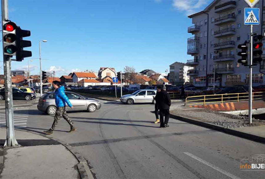 Заборављен прелаз за пјешаке