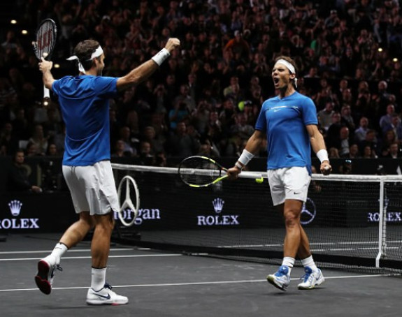Federer i Nadal zajedno na Lejver kupu 2019.