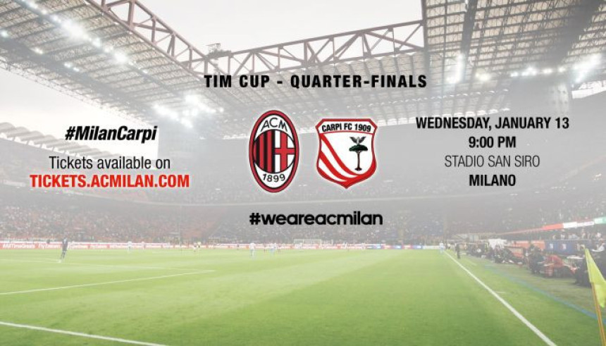 Куп: Милан преко Карпија до полуфинала!