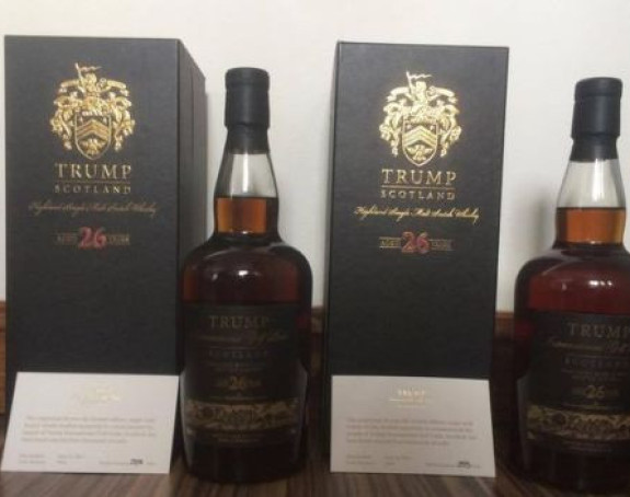 Šest hiljada funti za Trampov viski