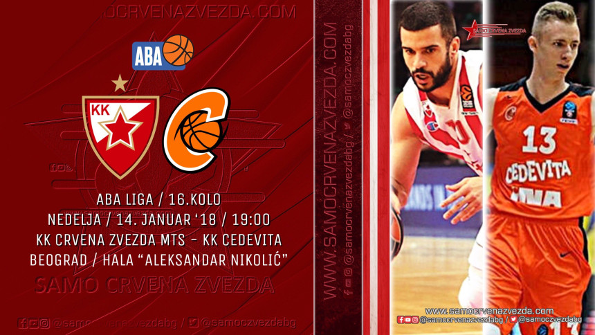 C. zvezda - Cedevita: Utakmica (bar) za 2. mjesto!