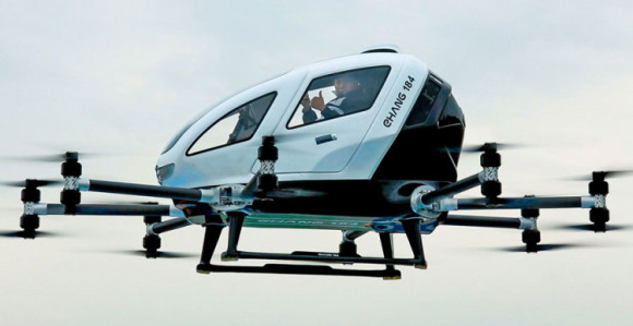 Kina: Predstavili leteći taksi