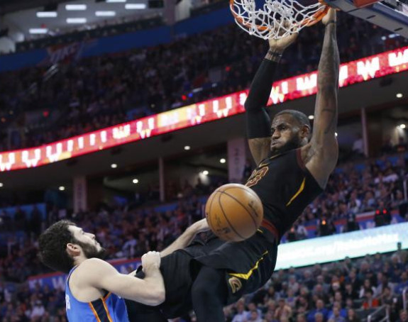 Lebron se razgoropadio i pokorio Oklahomu!