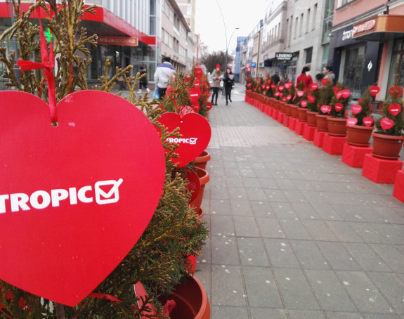 Aleja ljubavi u srcu Prijedora