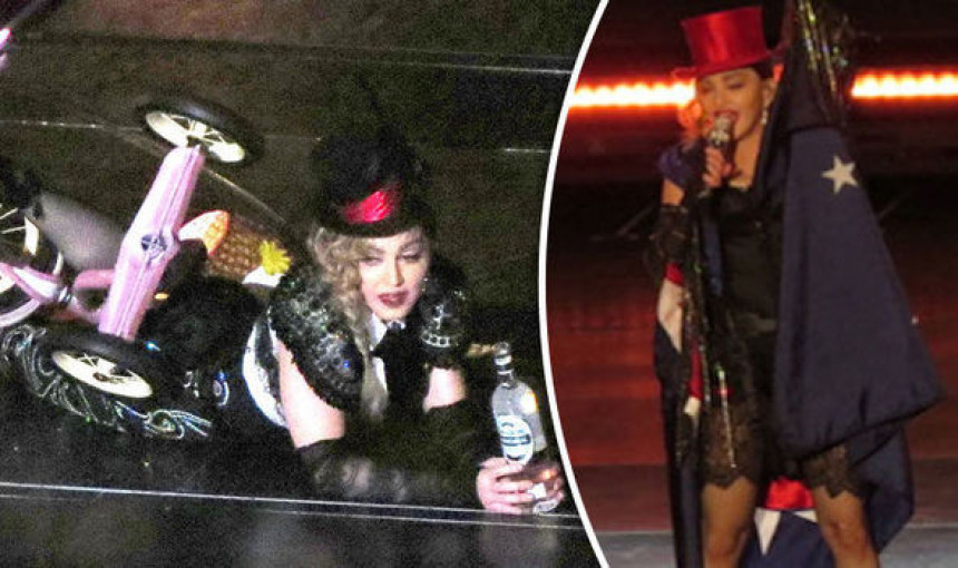 Мадона имала нервни слом на сцени