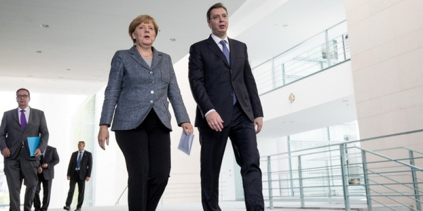 Vučić se sastao sa Angelom Merkel