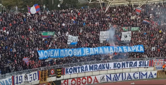 Ubij Srbina - "I djeca gledaju utakmice"!